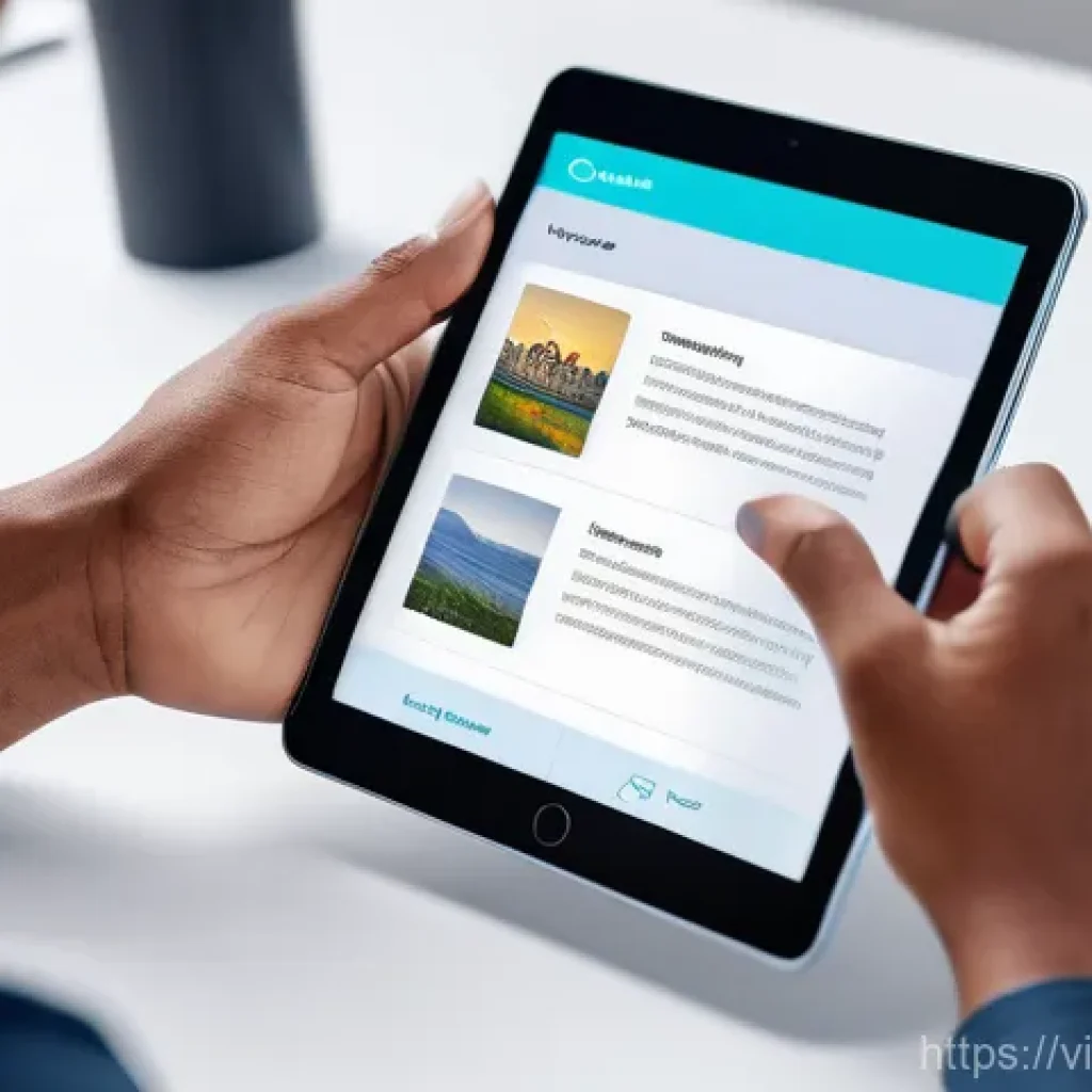 UX 라이팅에서의 그래픽 리소스 활용법 - **Prompt 1: User-Friendly Digital Experience**
A bright, clean, and modern digital interface dis...