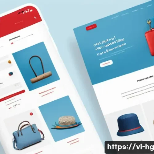 Home 29 UX 라이팅에서의 시각적 요소와 텍스트의 조화 - A modern Vietnamese e-commerce website homepage design showcasing a harmonious color palette with a ...